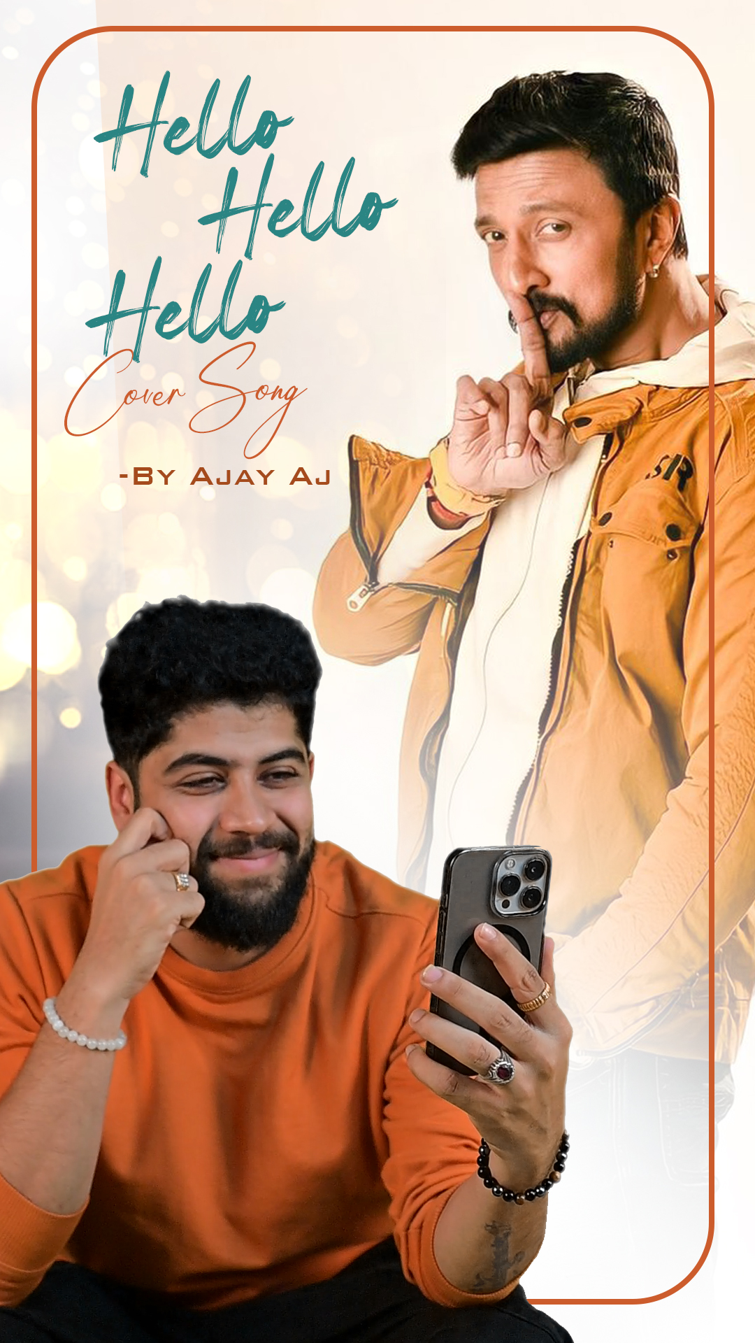 Cover song performance by AJ